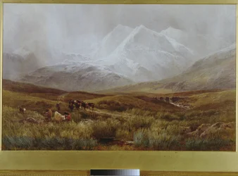 Snowstorm over Snowdon, 1879